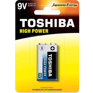 Αλκαλική Μπαταρία 9V TOSHIBA